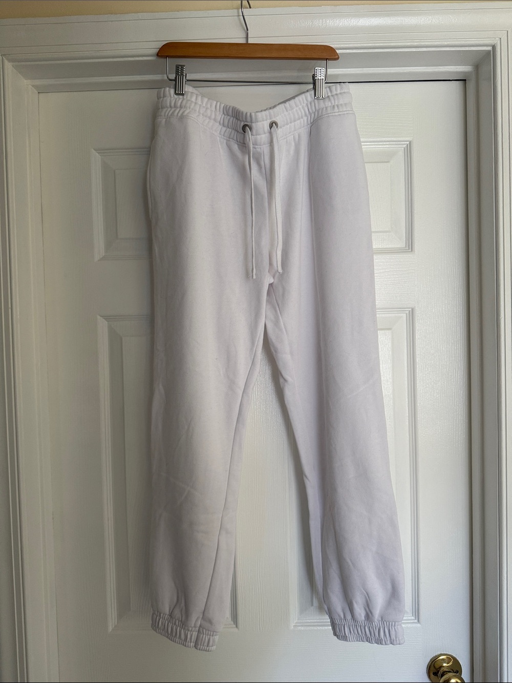 Cotton On White Men's Jogger Sweatpants